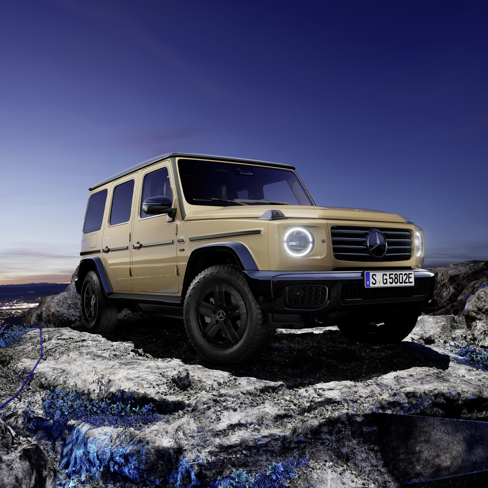 G 580 mit EQ-Technik | G-Klasse Markenbereich | Mercedes-Benz Der Mercedes-Benz G 580 mit EQ-Technik.