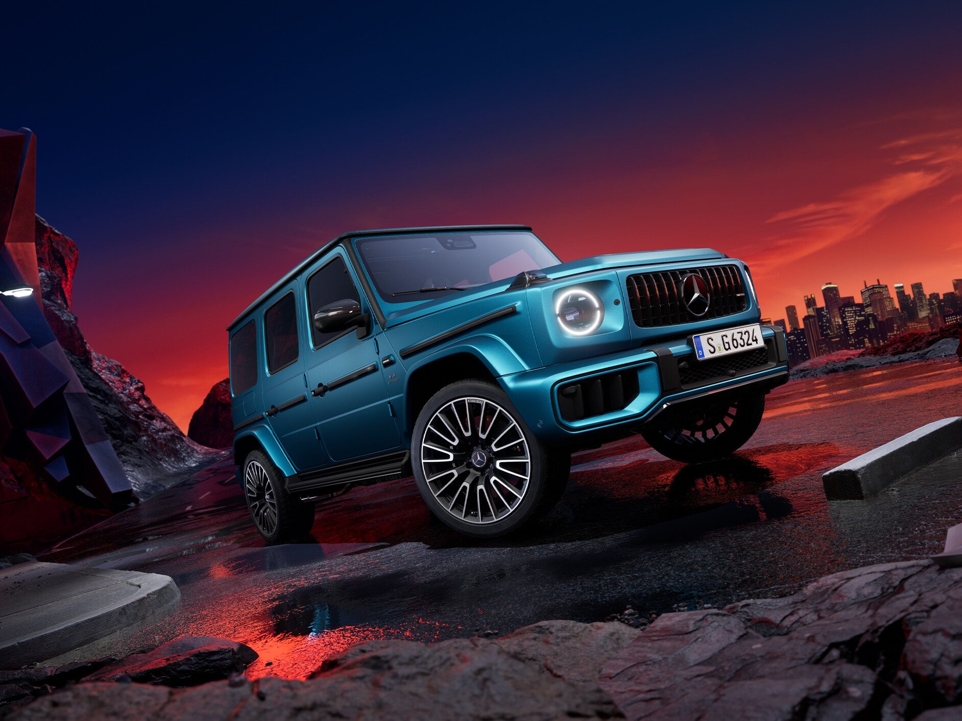 La classe G de Mercedes-AMG.
