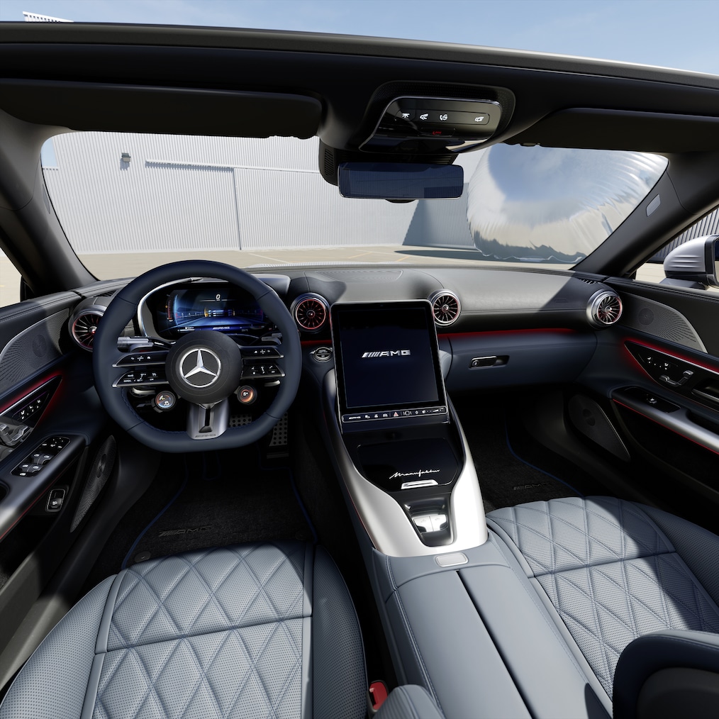 MANUFAKTUR Optionsangebot des SL Roadsters von Mercedes-AMG.