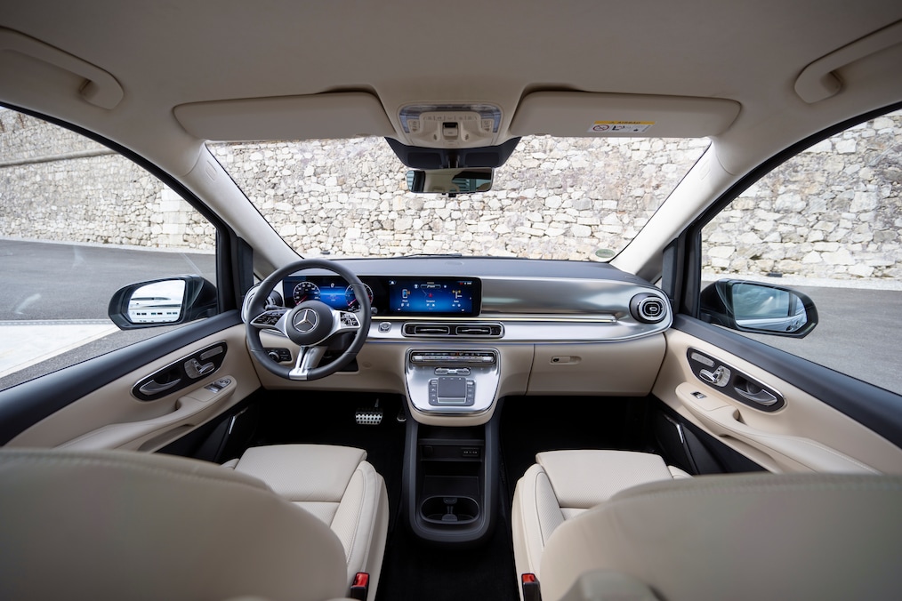 Les sièges luxe de la Mercedes-Benz Classe&nbsp;V.