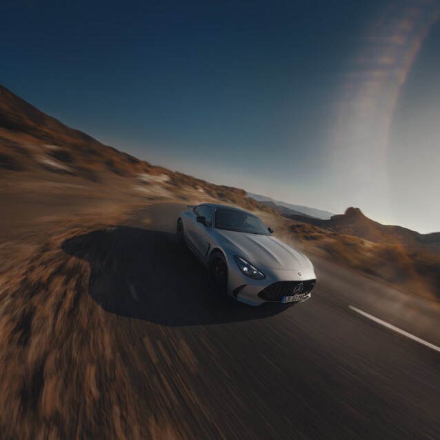 The all new Mercedes-AMG GT Coupé