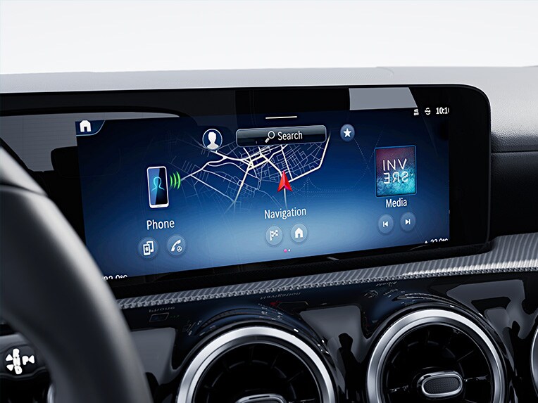 La navigation pour remorques et véhicules surdimensionnés de Mercedes-Benz.