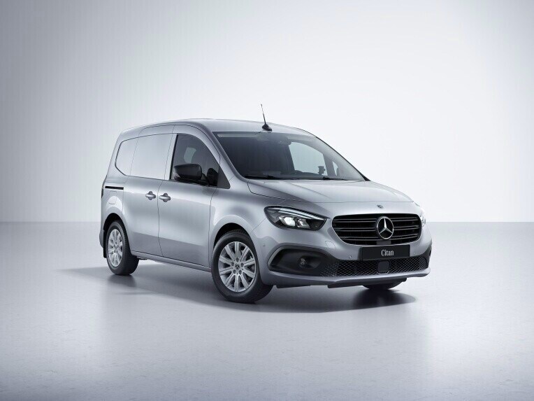 Der Mercedes-Benz Citan Kastenwagen in der Ausstattungslinie SELECT.