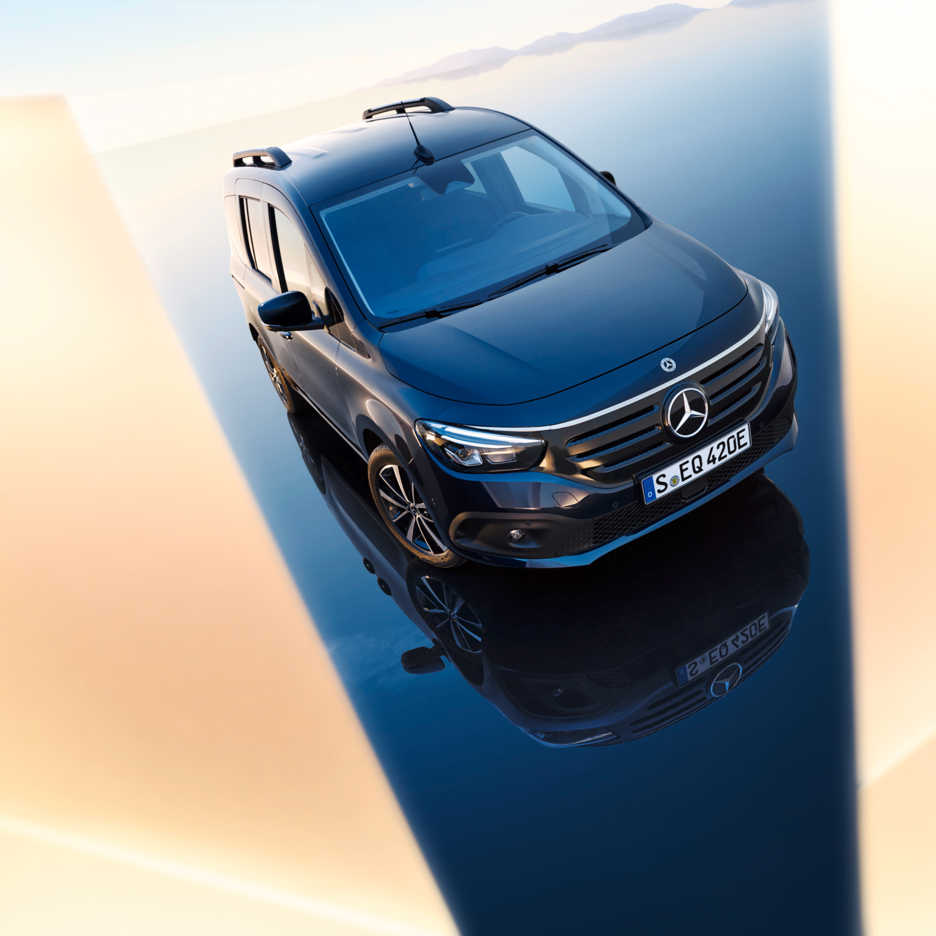 Aperçu des modèles | EQT | Mercedes-Benz L'extérieur du Mercedes-Benz EQT.