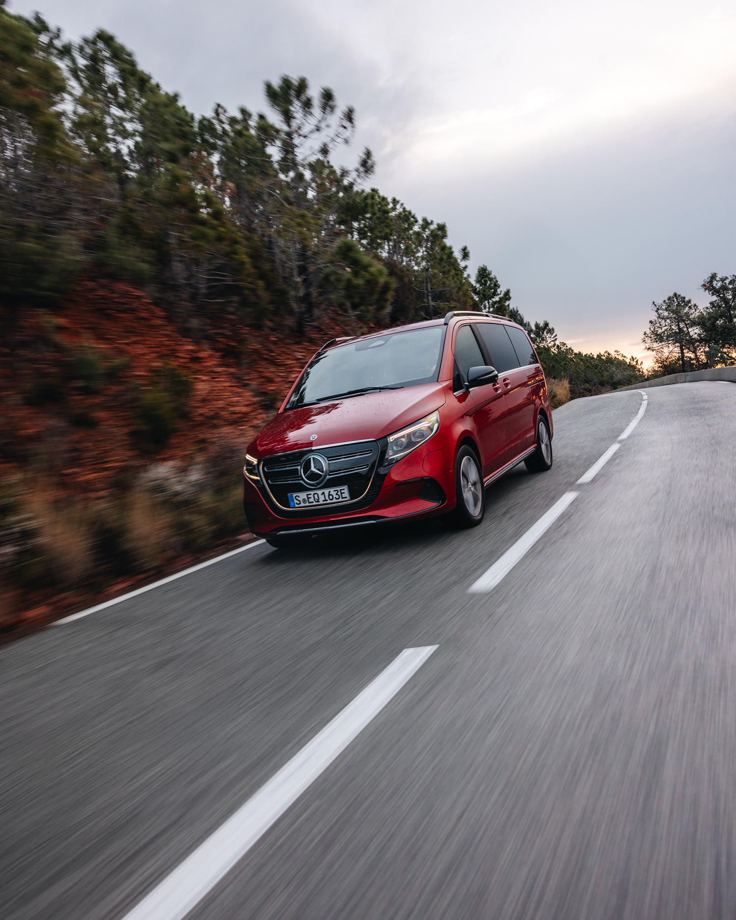 Aperçu des modèles | EQV | Mercedes-Benz L'extérieur du Mercedes-Benz EQV.