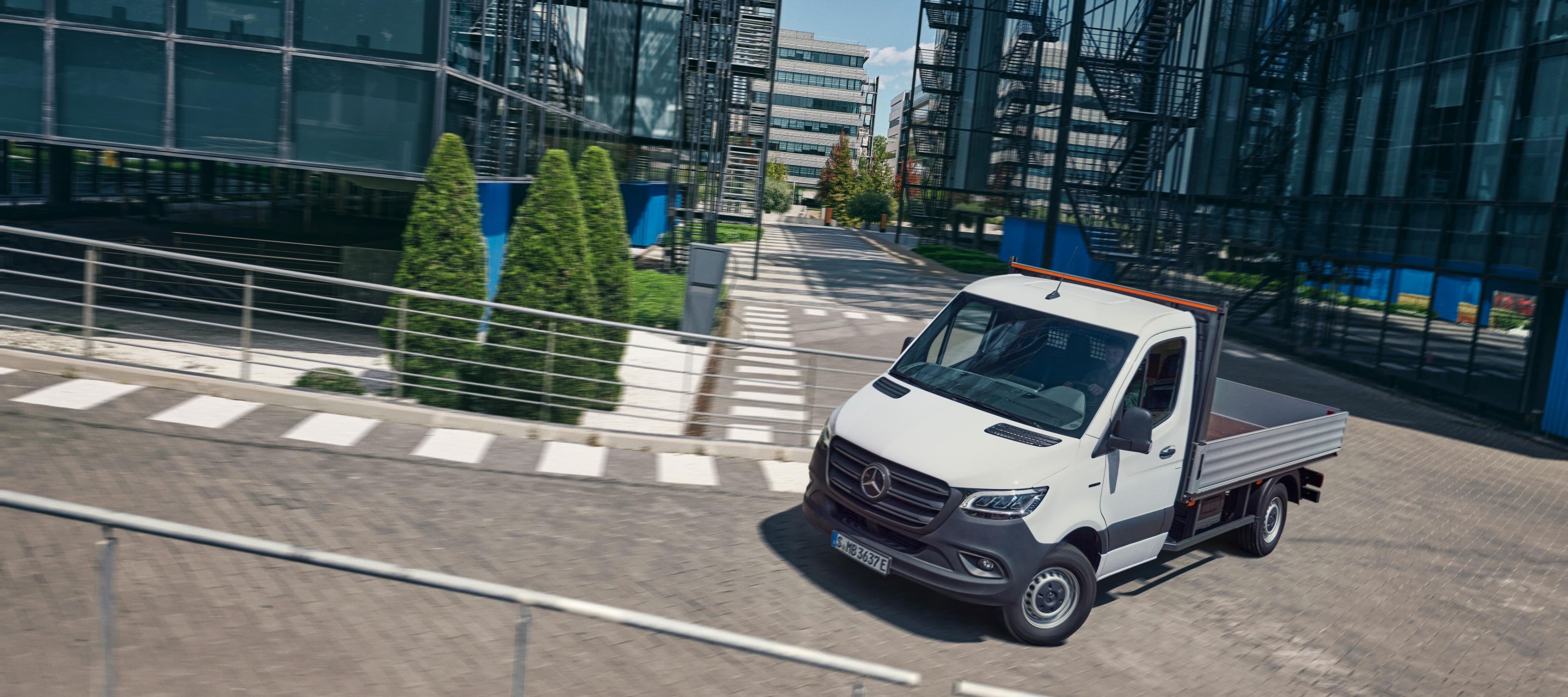 Comparaison des véhicules | eSprinter Châssis-cabine | Mercedes-Benz Le Mercedes-Benz eSprinter Châssis-cabine.