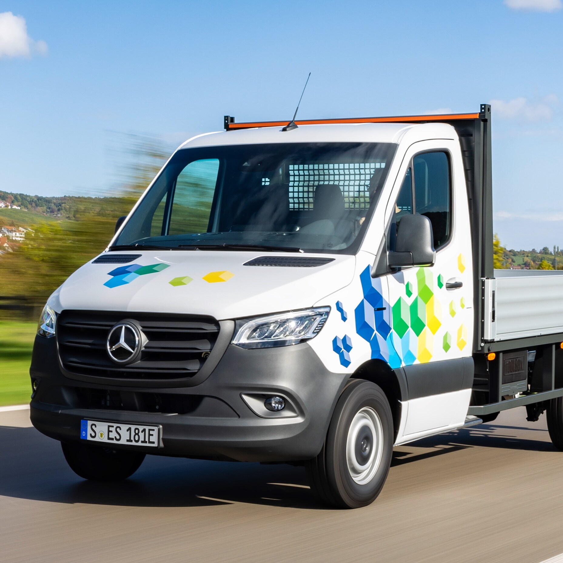 Schneiden Sie den neuen eSprinter genau auf Ihr Unternehmen und Ihren Einsatzzweck zu.
