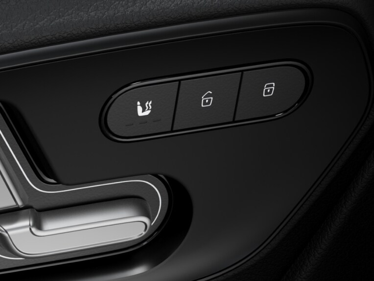 Le chauffage de siège pour le conducteur dans le Mercedes-Benz eSprinter fourgon.