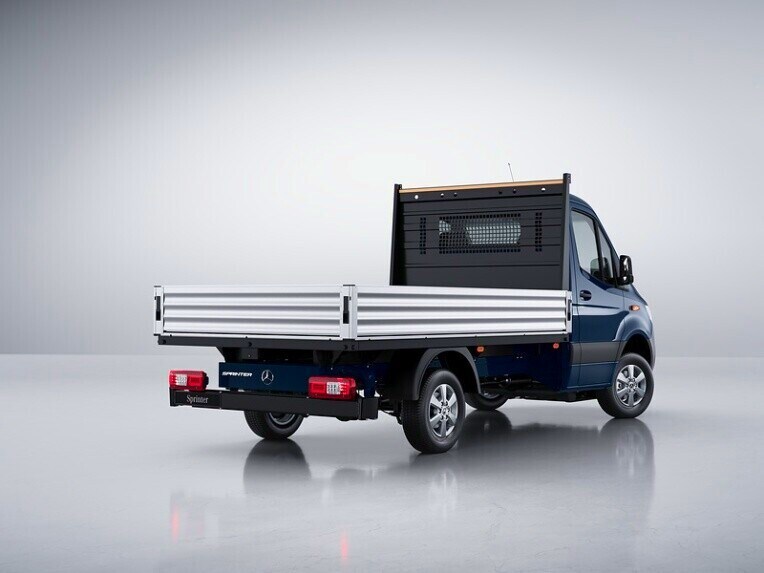 Le Mercedes-Benz Sprinter Châssis avec transmission intégrale 4x4 avec Torque-on-Demand.