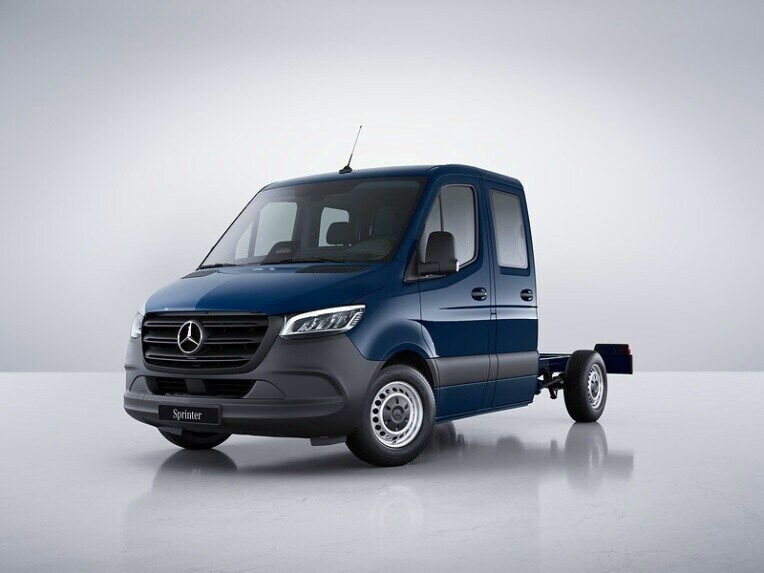Le Mercedes-Benz Sprinter Châssis avec suspension pneumatique confort.