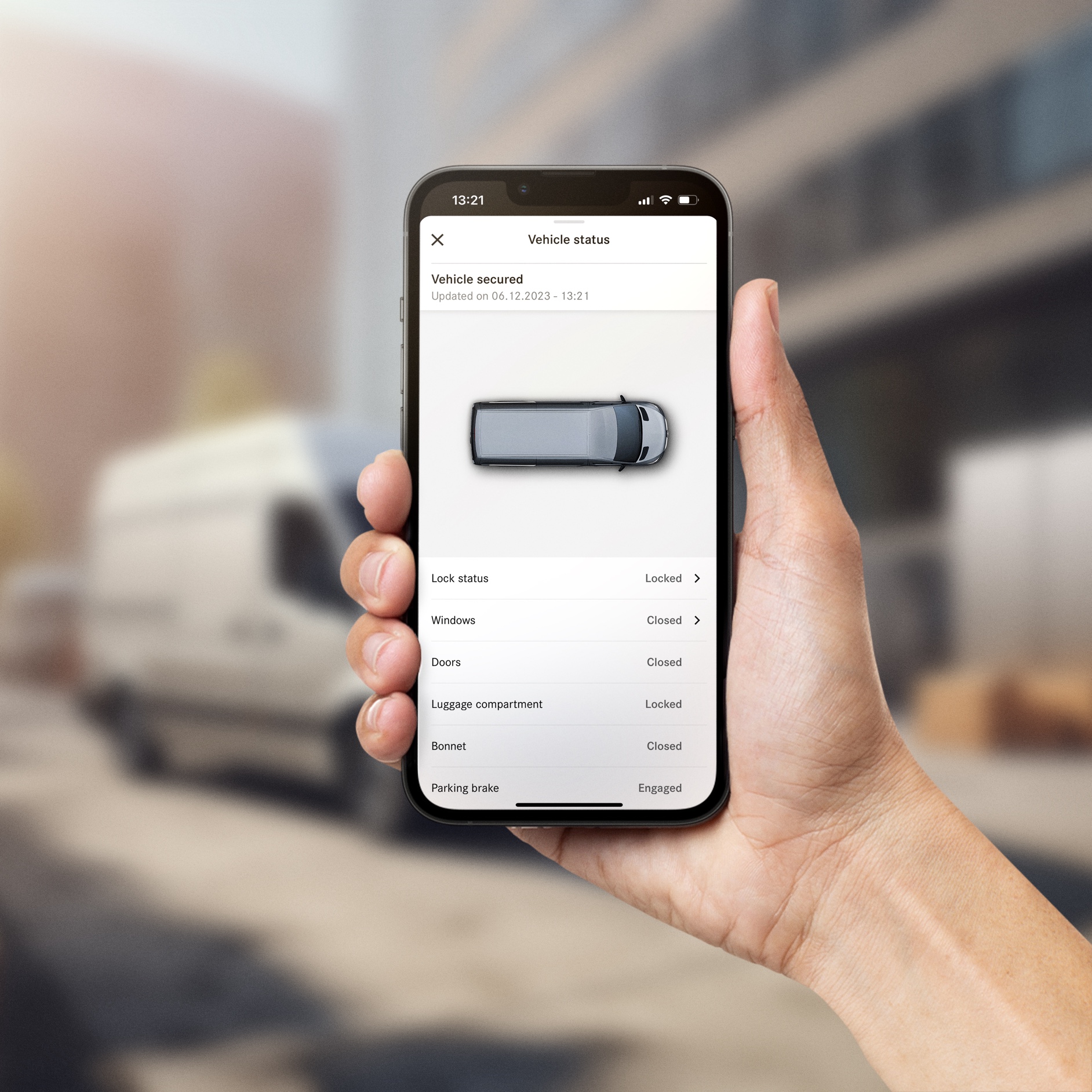 Services connectés | Sprinter fourgon | Mercedes-Benz Les services connectés pour un utilitaire léger Mercedes-Benz.