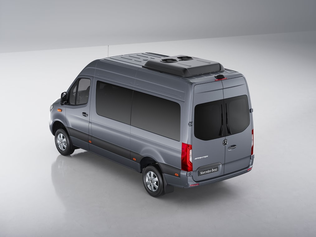 La Mercedes-Benz Sprinter Tourer avec transmission intégrale 4x4 avec Torque-on-Demand.