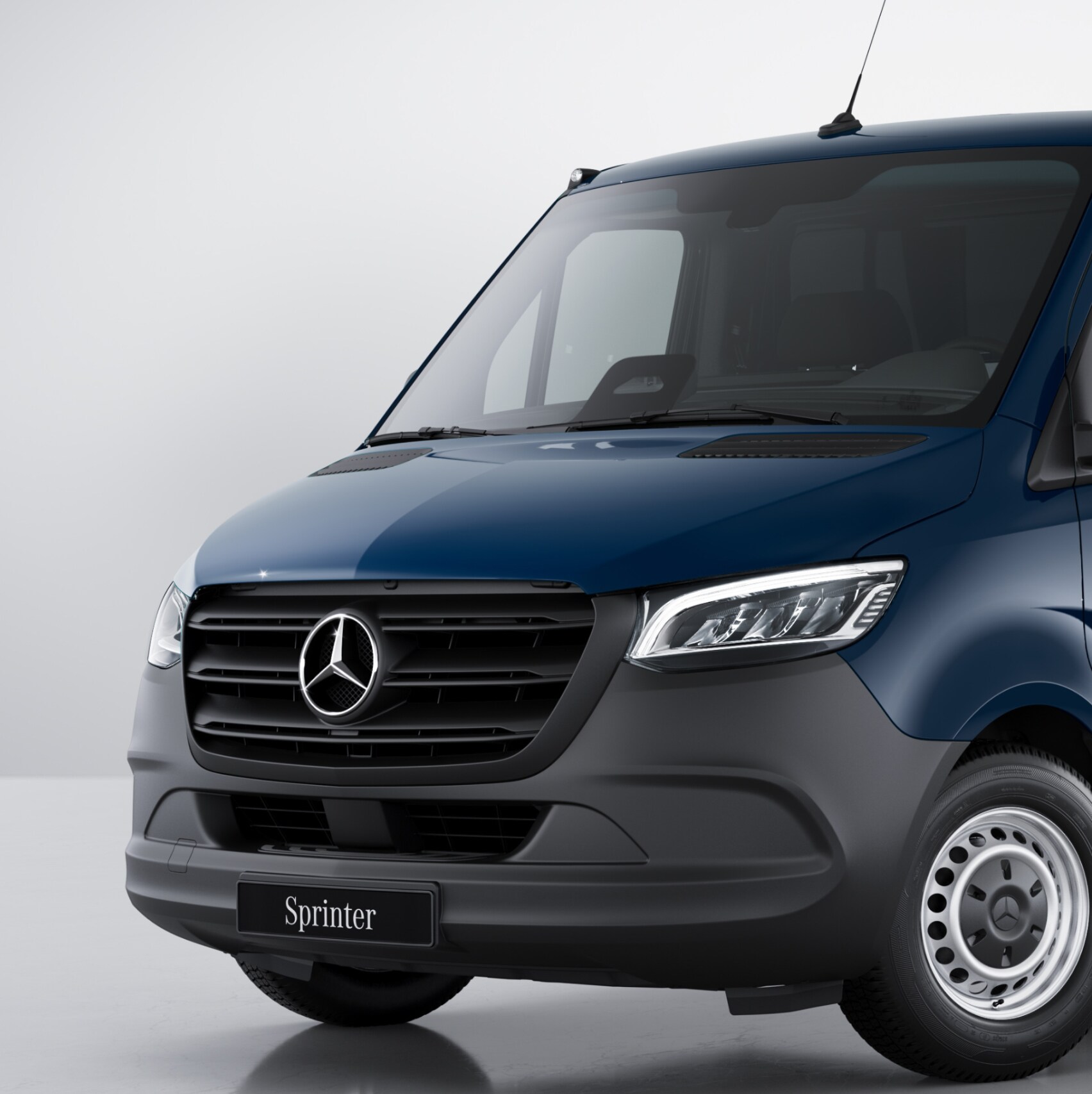 La Mercedes-Benz Sprinter châssis-cabine.