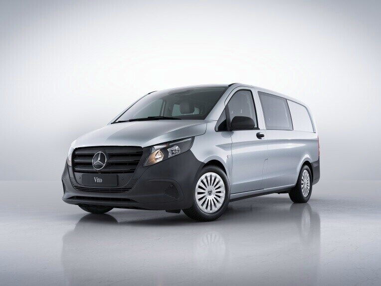 La train de roulement de base Plus du Mercedes-Benz Vito Mixto.
