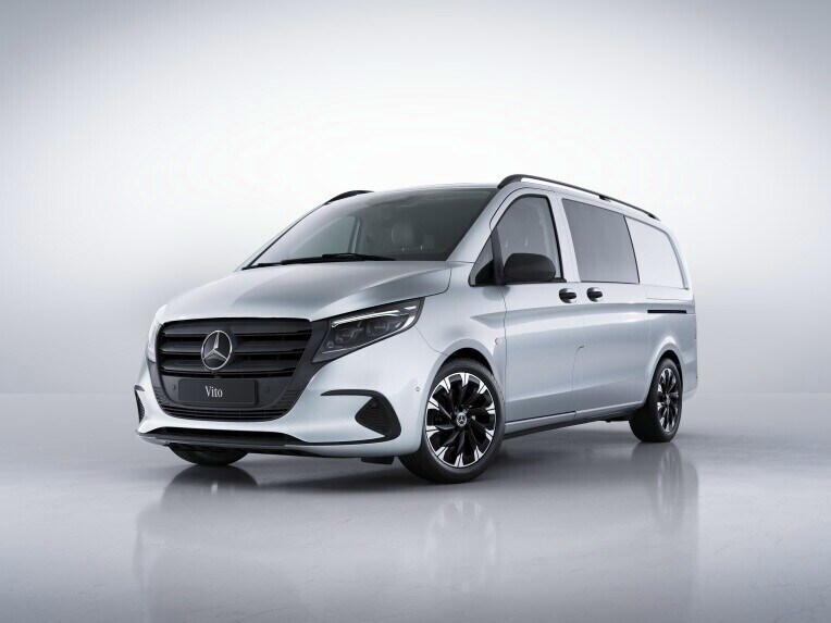 Le train de roulement sport du Mercedes-Benz Vito.