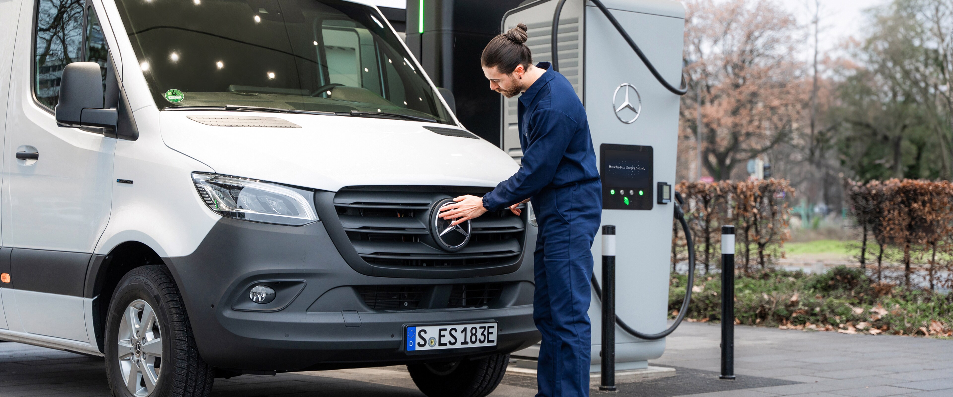 Die Ladelösungen für Ihren Mercedes-Benz Elektrotransporter.