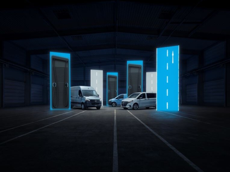Les utilitaires légers électriques de Mercedes-Benz