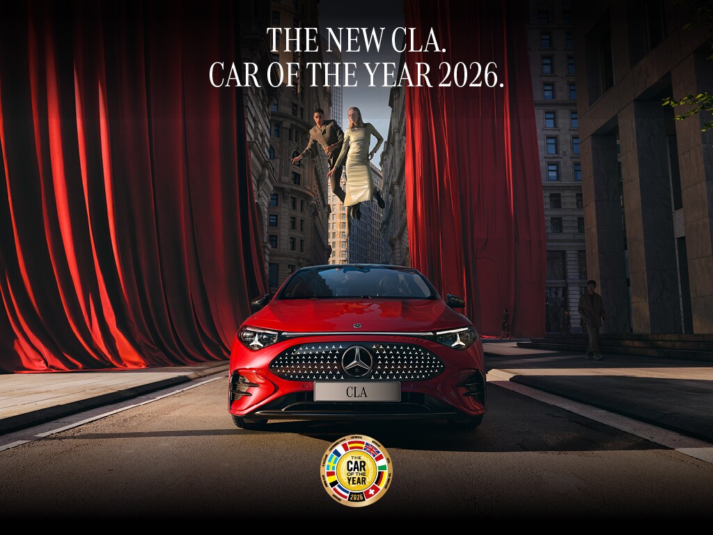 Une étoile de plus : le CLA électrique élu Voiture de l’année 2026