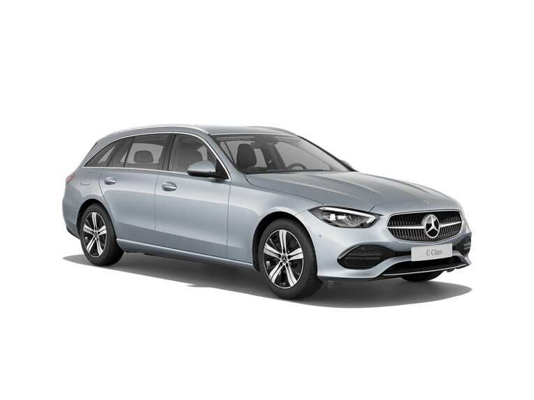 L'image montre le tarif et la brochure de la Mercedes-Benz Classe C Break.