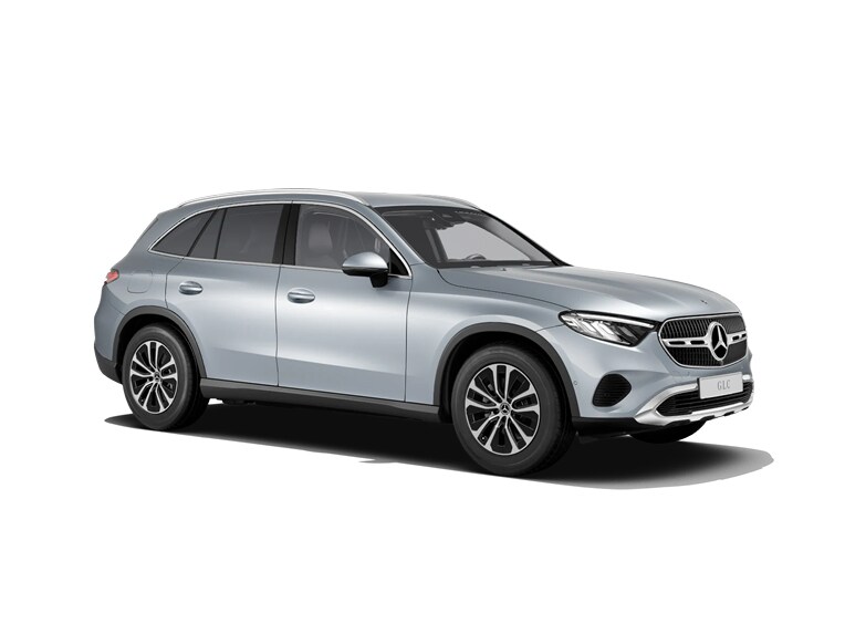 L'image montre le tarif et la brochure du Mercedes-Benz GLC SUV.