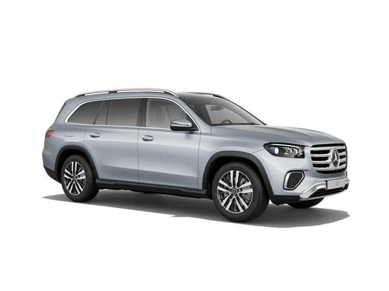 L'image montre le tarif et la brochure du Mercedes-Benz GLS.