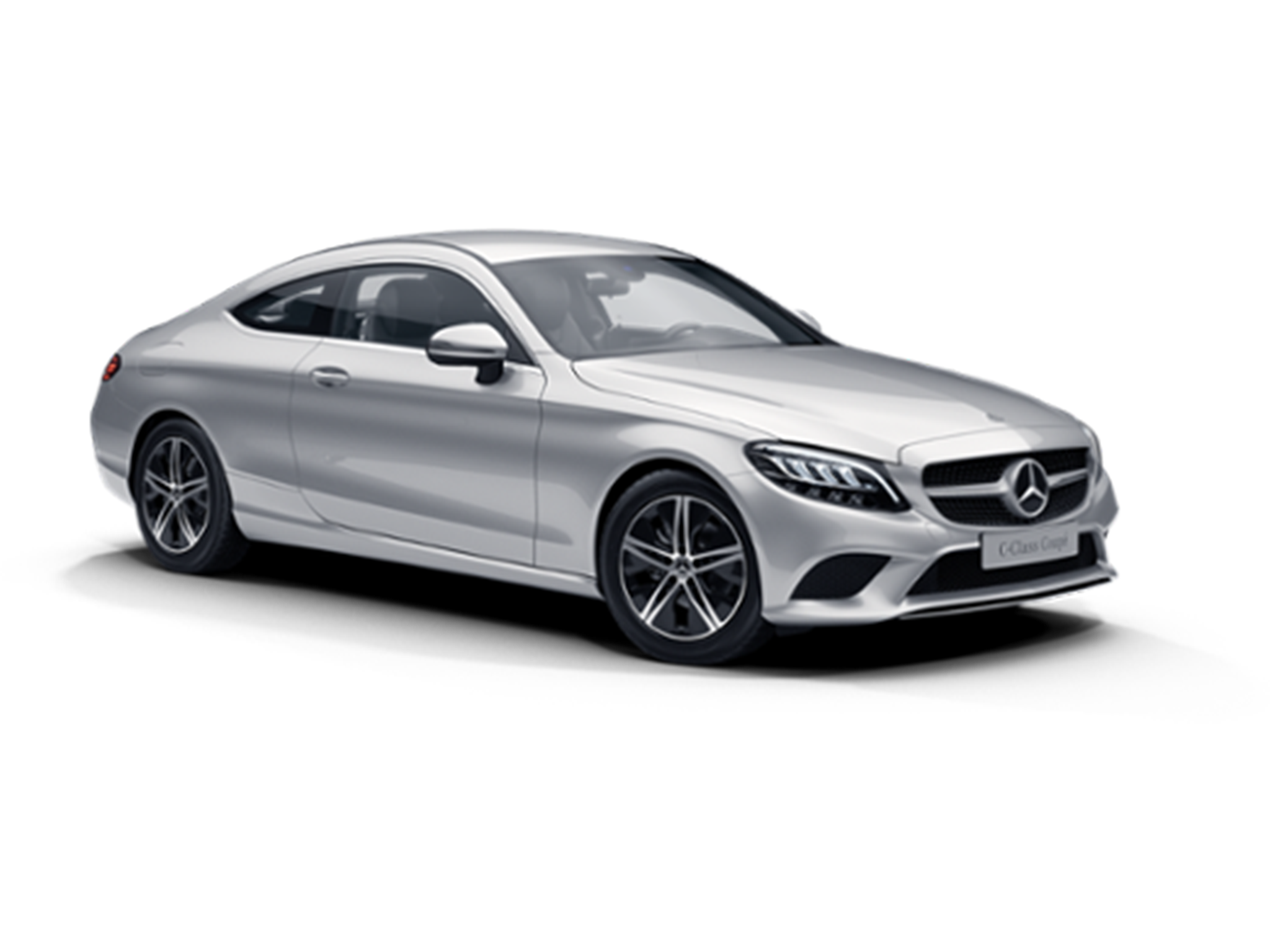 L'image montre le tarif et la brochure de la Mercedes-Benz Classe C Coupé.