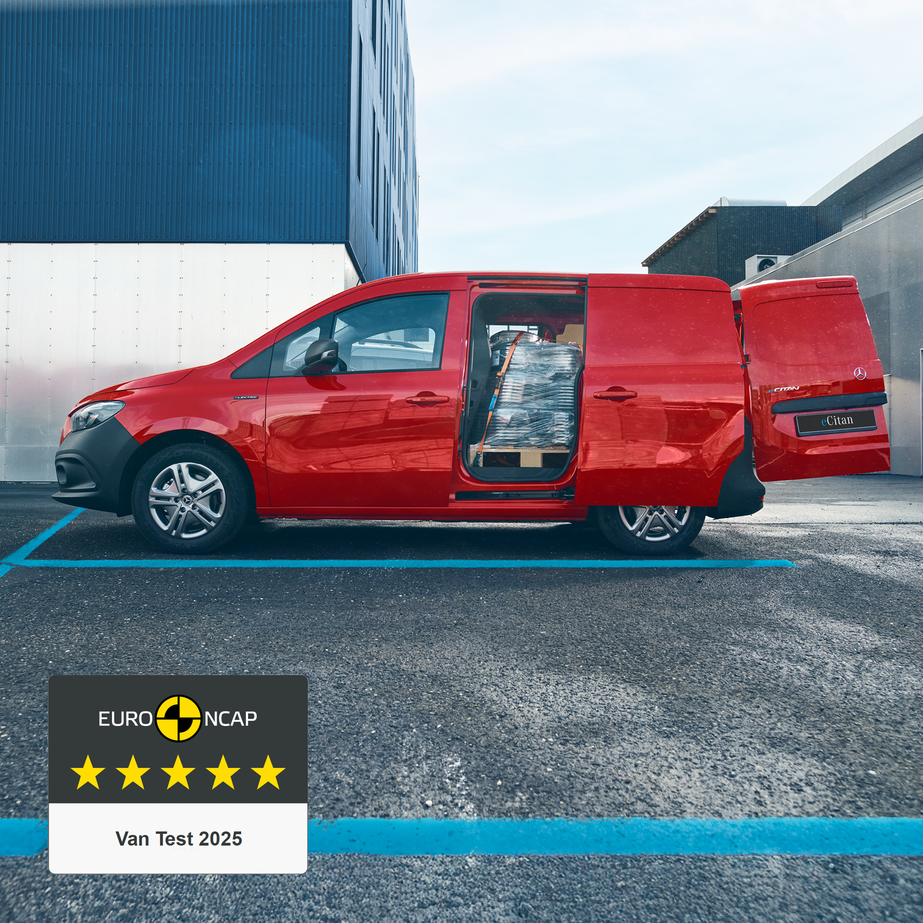 eCitan fourgon | Mercedes-Benz Le Mercedes-Benz eCitan fourgon est un utilitaire léger de petite taille.