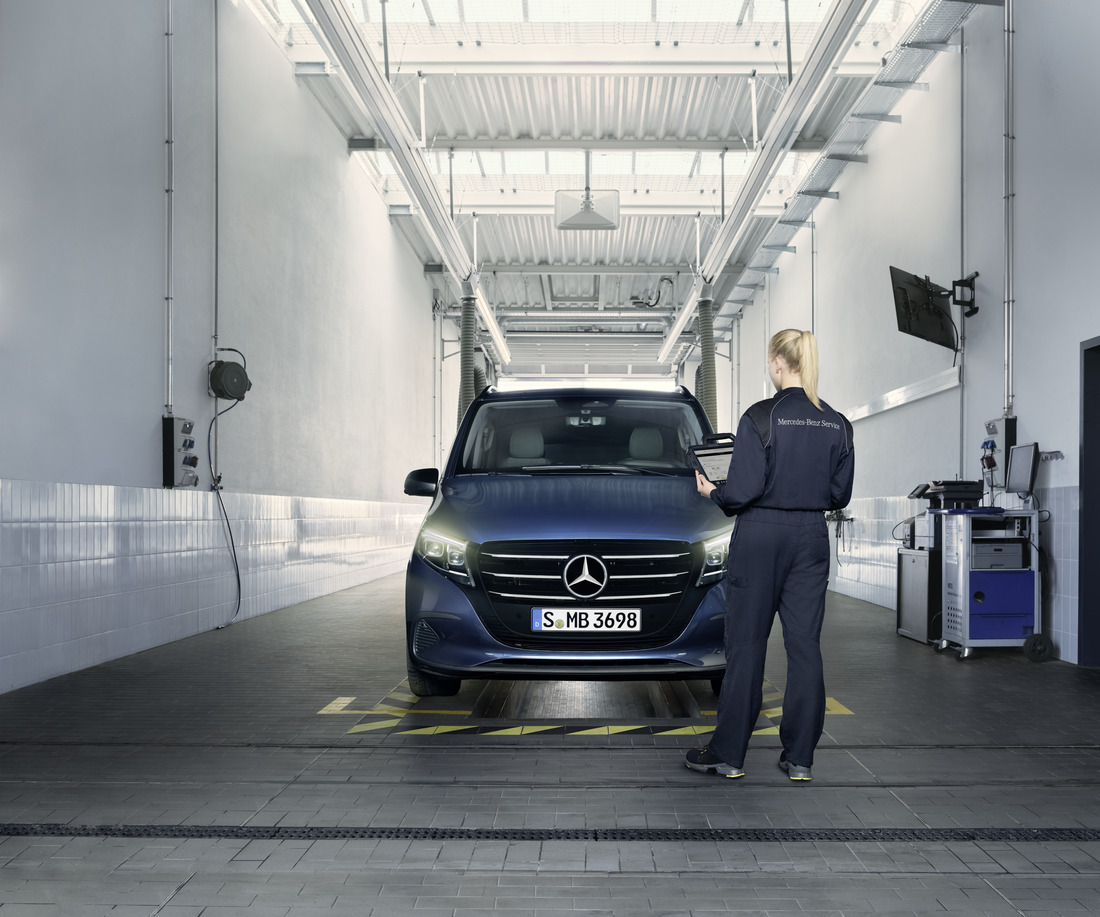 Serviceerlebnis | Mercedes-Benz Van ProCenter Sonderserviceleistungen wie Scheibenreparatur oder Reifeneinlagerung erhalten Sie im Mercedes-Benz Van ProCenter zu Festpreisen.
