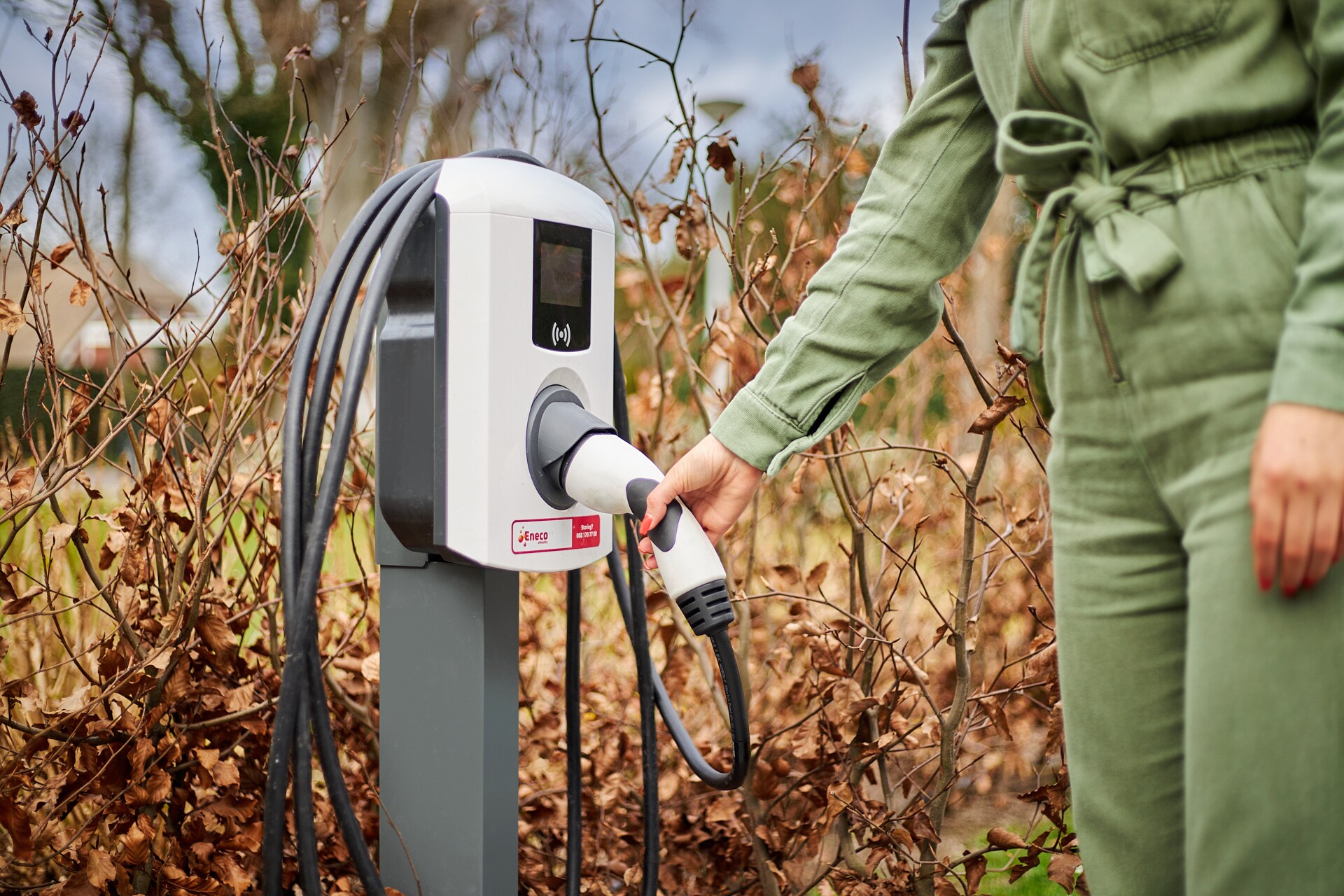 Laden zu Hause mit Eneco eMobility für das Mercedes-Benz CLA Coupé.