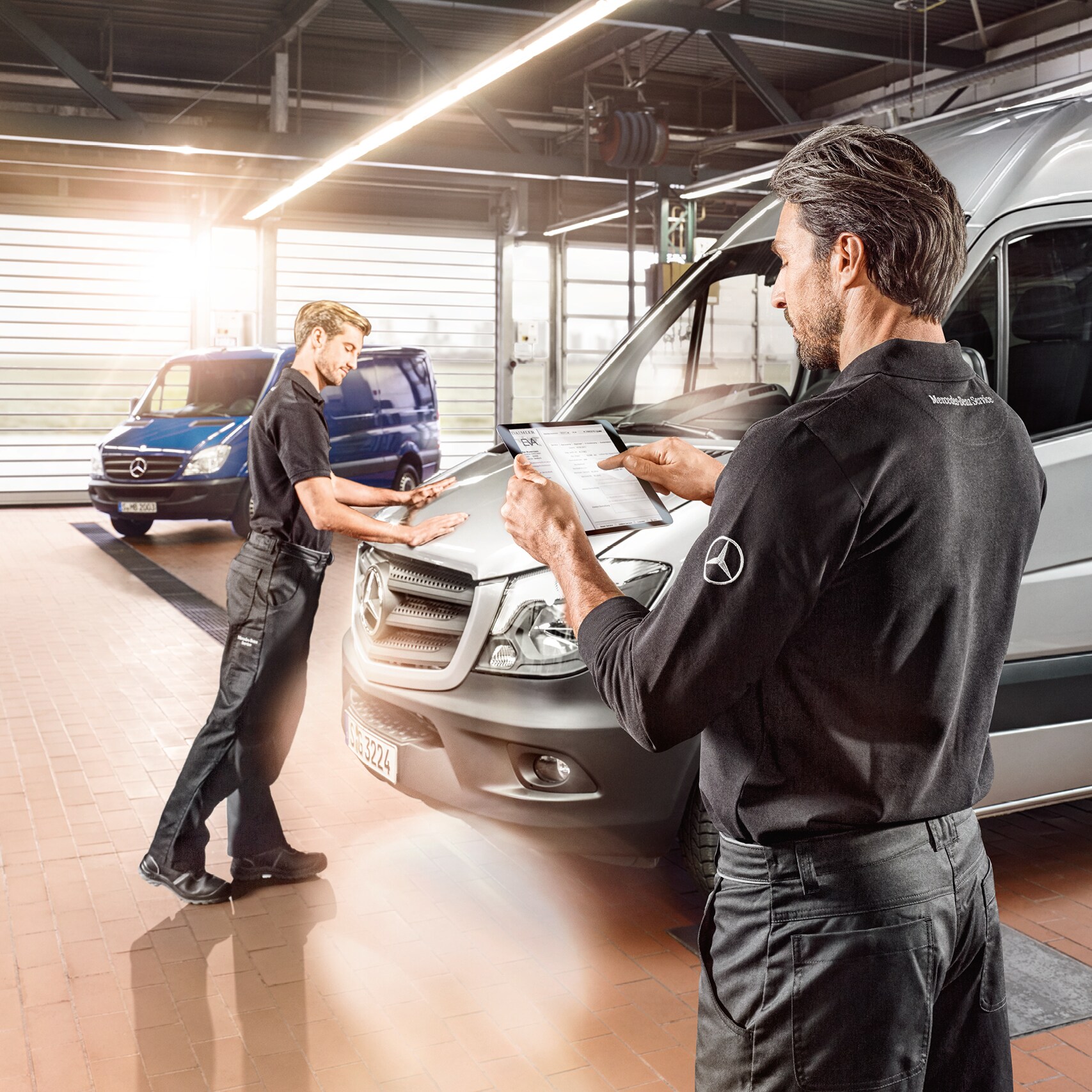 Mercedes-Benz Service pour votre véhicule utilitaire léger.